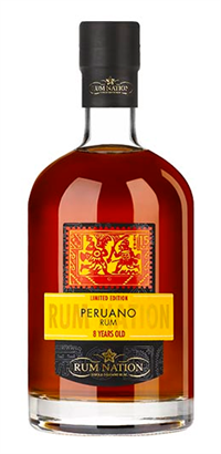 Rom - Rum Nation 8 år - Peruano 42% 70cl.